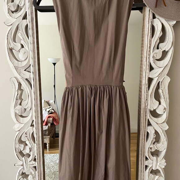 Elizabeth Klein Light Brown Beyond Vintage Dress - Picture 3 of 4